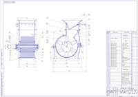 Модернизация молотковой дробилки МПС-300Л (конструкторская часть дипломного проекта + чертеж)