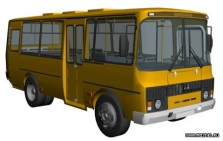 Автобус малого класса сельского сообщения ПАЗ-3205 