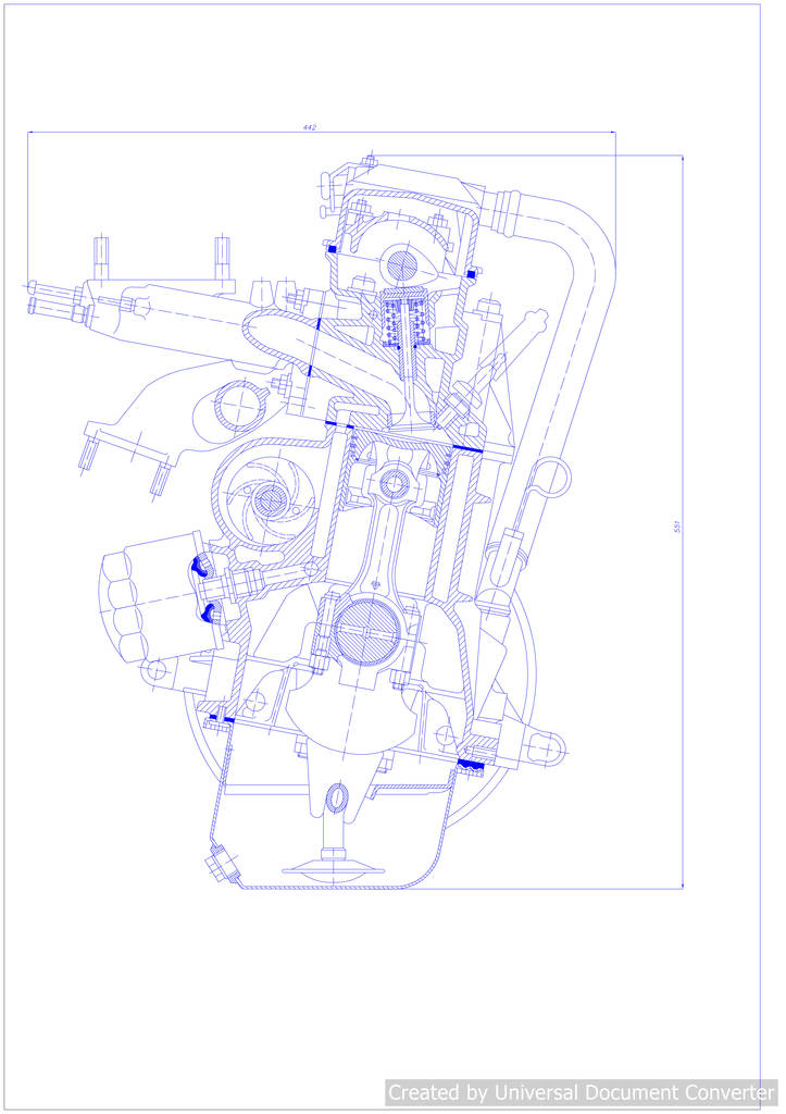 Контрольная работа: Основні розрахунки щодо роботи автомобільного двигуна