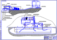 
Схема оборудования выгрузки цемента из баржи-Чертеж-Машины и аппараты нефтехимических производств-Курсовая работа-Дипломная работа 