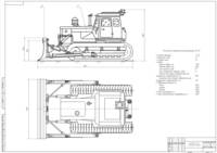 Разработка ломающегося бульдозерного отвала на базе трактора Т-130 (бульдозер ДЗ-27)