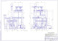Распылительно-сушильная установка ВРА-4 (сборочный чертеж + спецификации + деталировки) 
