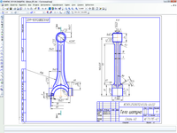 Чертеж шатуна ваз 2106