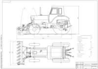 Проект технической эксплуатации парка машин предприятия с разработкой шнекового рабочего органа на базе бульдозера ДЗ-133 (ДЗ-160)